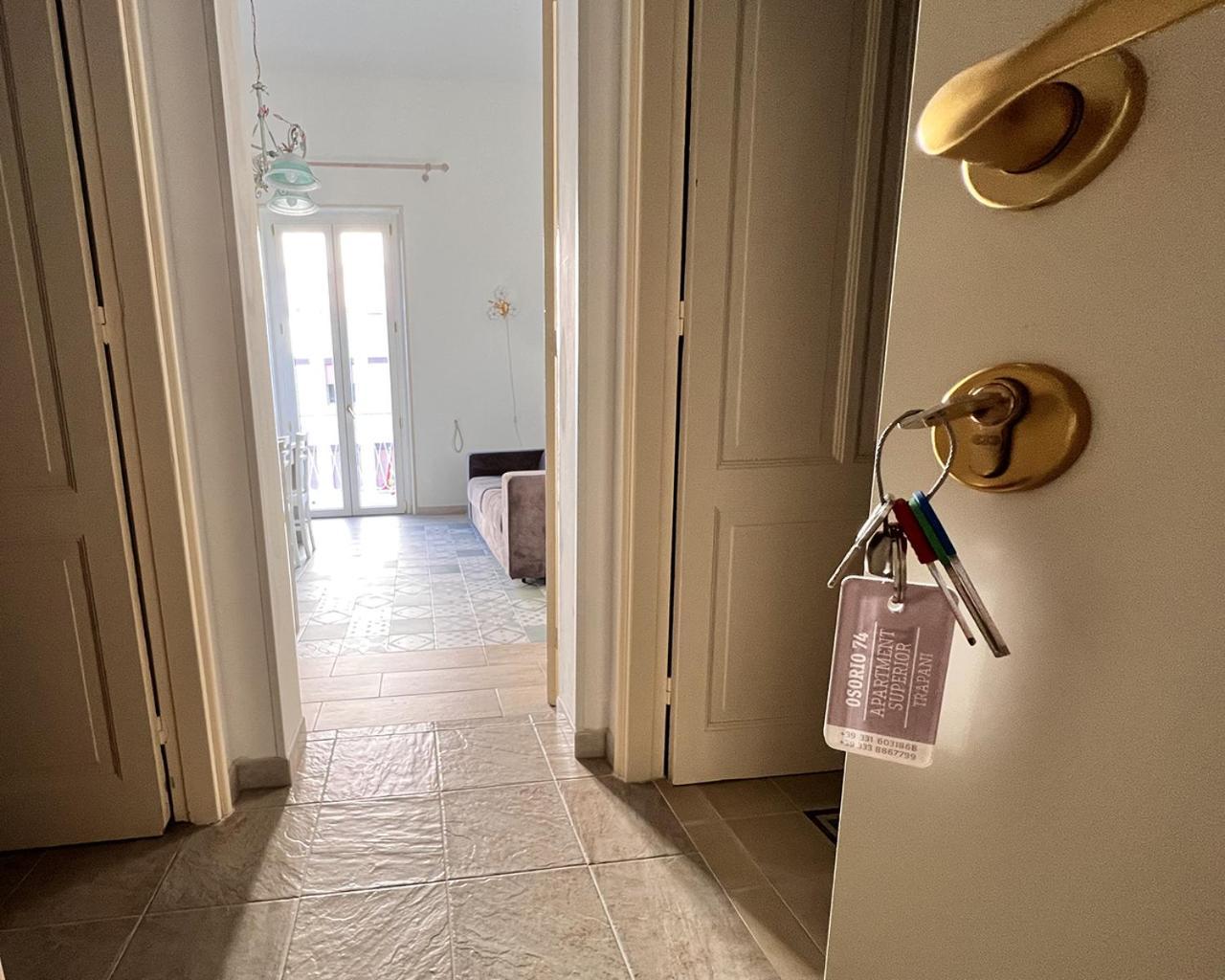 Osorio 74 Apartments Trapani Luaran gambar